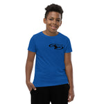 HED TKD Club T-Shirt Junior/Youth Blue (:NEW)